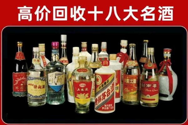 台山回收铁盖茅台酒